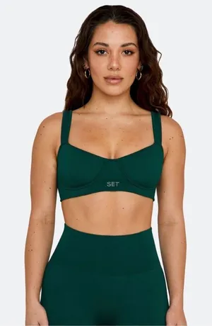 ✨SET Active Sculpt Flex Countour Sports Mojito Sz XL Bra✨ thumbnail 1