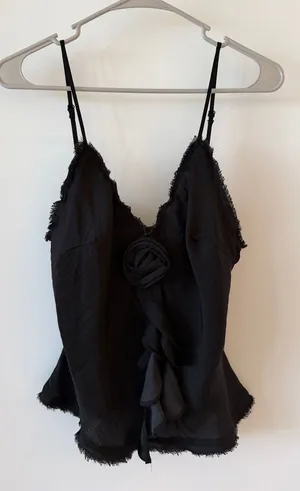 12th Tribe Cami With Rosette Detail thumbnail 1