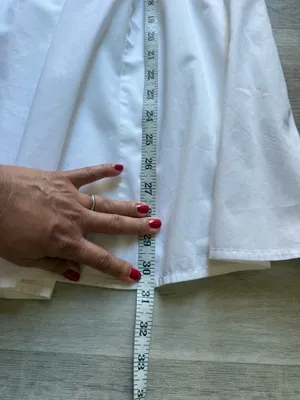 Abercrombie & Fitch Emerson Puff Sleeves Square Neck White Poplin Mini Dress XS thumbnail 11