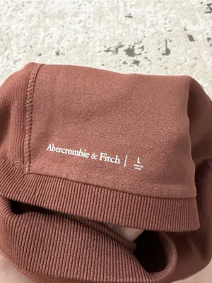 Abercrombie & Fitch Brown Ribbed Crop Tank Size Large thumbnail 3