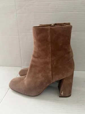 Sam Edelman Codie boots suede ankle brown square toe boots size 6 thumbnail 2