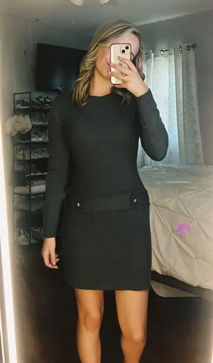 Iz Byer Sweater Dress thumbnail 1