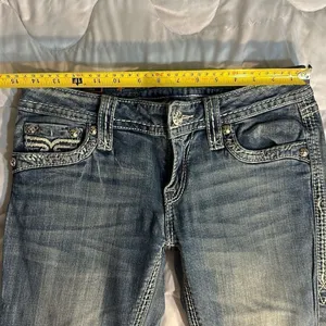 Rock Revival Jeans Abbie Bootcut Size 28. Inseam 33 inches thumbnail 3