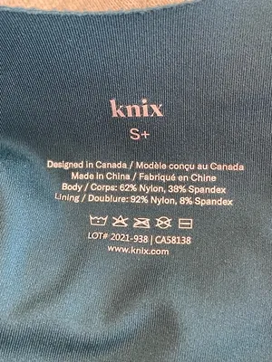 knix Teal Seamless Scoop Sports Bra thumbnail 4