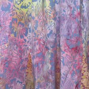 Norm Thompson Pull On Tie Dye Ombre Mix Floral Print Maxi Shirt thumbnail 2