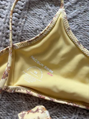 Yellow Floral Bikini From PAC Sun thumbnail 6