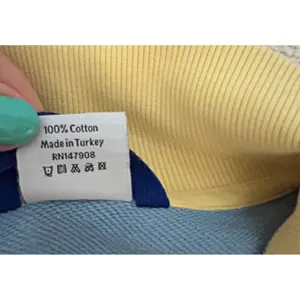 Outdoor Voices Pickup Colorblock Cropped Half-Zip Sweatshirt Small Cotton Terry thumbnail 7