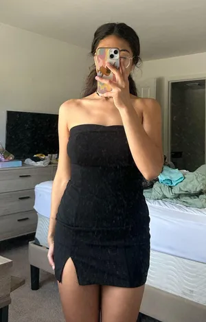 Black Mini Dress thumbnail 1