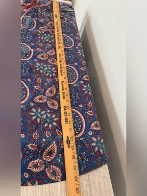 Natural Life Midi Dress Oversized Loose Paisley Boho Granola Hippie Size XL thumbnail 5