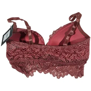 Frederick's of Hollywood‎ Lace Bralette Duce Red Burgundy Bralet Bralette S thumbnail 2
