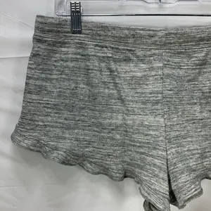 PINK Victoria’s Secret Gray White Marled Sleep Pajama Lounge Shorts Size Large thumbnail 8