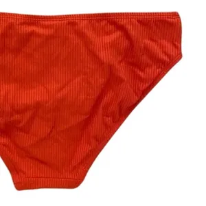NWT Andie Swim The Bikini Rib Bottom Medium Coverage Low Rise Large Sire Orange thumbnail 7