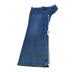 J.Crew Full Length Wide-Leg Jeans Womens 31 Blue‎ Patch Pocket High Rise Denim thumbnail 11