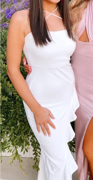 White Formal Dress Windsor thumbnail 1