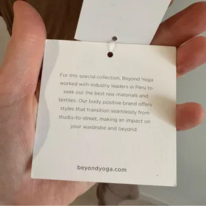 NWT Beyond Yoga Brown Side‎ Tie Tank Top XS thumbnail 6