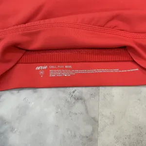 Aerie Sports Bra Chill Play Move Strappy Crisscross Unlined Coral Size XS Xsmall thumbnail 3