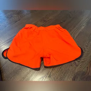 Nike dri/fit slim fit Vibrant Orange Sports Shorts thumbnail 4