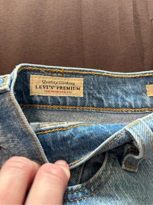 Levi's Women's High-Rise Light Blue Wedge Jeans thumbnail 6