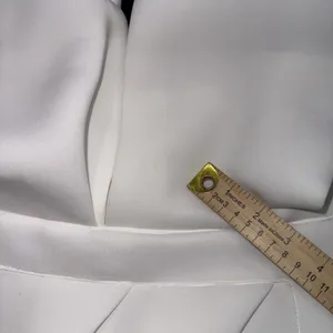Bibi Bridal Shower White Dress Puff Icon Bride‎ Bachelorette Reception Dress XL thumbnail 12