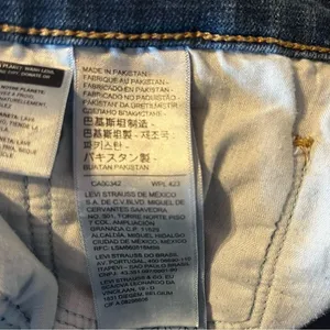 Levi's Mid Rise Classic Bootcut Jeans Womens Sz 10 W30‎ L30 Red Tab 2022 Comfort thumbnail 9