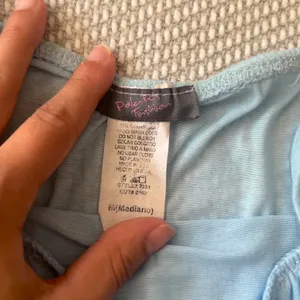 Y2k Light Blue Ruffle Cami Top Size M thumbnail 4