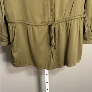 Lunik Olive Embroidered Floral Romper Size M‎ NWT Boho Utility Casual Outfit thumbnail 8