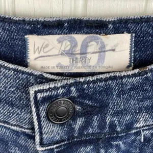 Free People We the Free Dark Acid Wash High Rise Skinny Jeans Women's Size 30 thumbnail 4