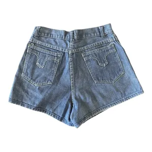 Vintage Woolco high waisted denim shorts Fit Small 24” waist made in Hong Kong thumbnail 2