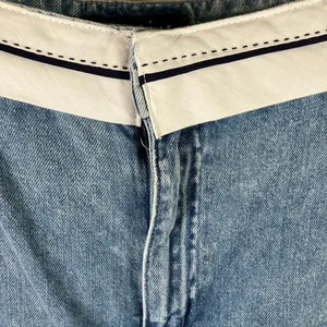 Aeropostale Womens 14R‎ Trouser Jeans White Waistband Light Wash Denim New thumbnail 5