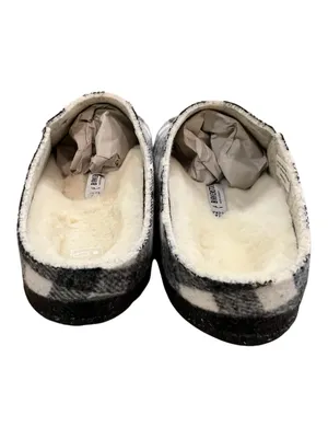 Birkenstock Zermatt Rivet Plaid Shearling Slippers EU 42 Women 11 Men 9 Narrow thumbnail 10