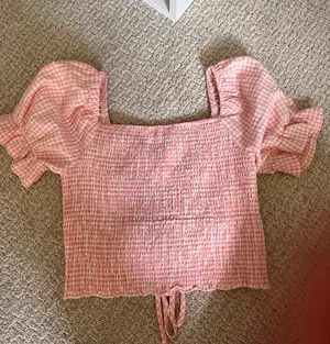 Boutique Crop Top White Size L thumbnail 2