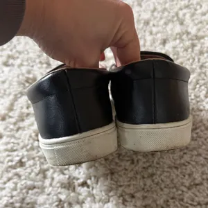 a new day Black Quilted Slip-On Loafers thumbnail 4