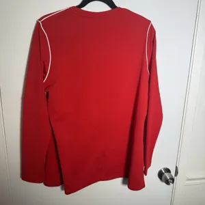 Nike Ohio State University Buckeyes Women's Large Red Crewneck Sweater Pullover thumbnail 6