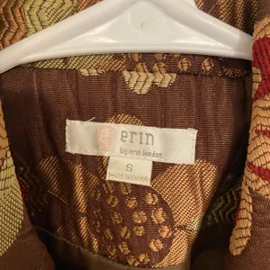 NWOT | Erin London women’s autumn‎ Jacquard chenille floral embroidered jacket thumbnail 5