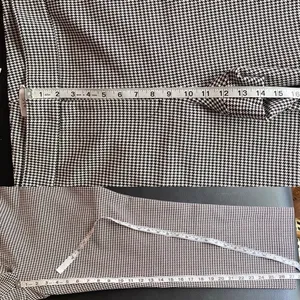 A.L.C.‎ James Pants Houndstooth Cotton Blend Black Cream Size 18 NWT thumbnail 12