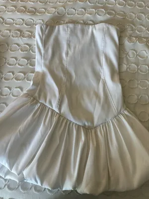 Zara white mini dress  thumbnail 2