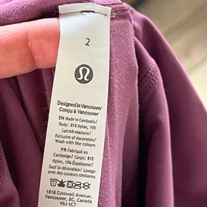 Lululemon Women's Align High-Rise Pocket Leggings Purple Mystic Size 2 thumbnail 7