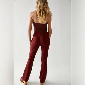 Free People Go For That Slim Flare Pants Women’s Small thumbnail 2
