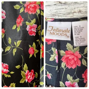 Intimate Moods teddy floral bodysuit thumbnail 4