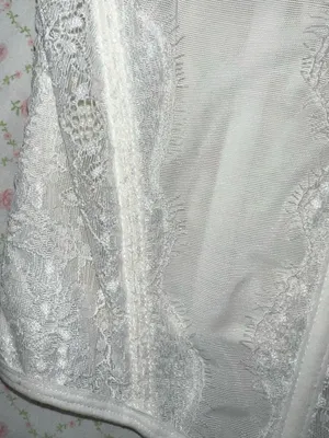 Dealmore Cream lace corset top thumbnail 5