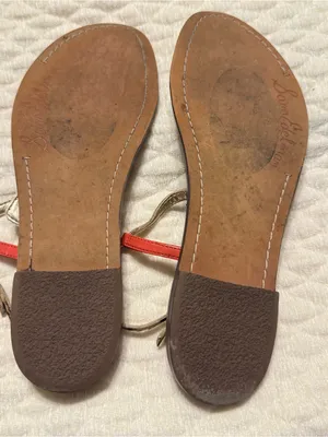 Sam Edelman Gigi Thong Sandals Size 6.5 Buckle Closure Reptile Print Leather thumbnail 7