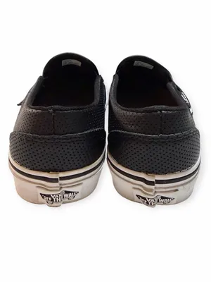 Vans Asher Slip-On Sneaker Women’s Size 7 Black thumbnail 4