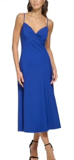 Guess Royal Blue Midi dress thumbnail 1