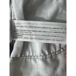 Abercrombie & Fitch The Mom Shorts High Rise Blue Denim Size 27/4 Cotton Slit thumbnail 9