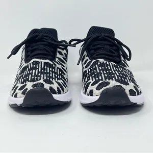 Athletic Works Women's Soft Running Athletic Sneaker 6.5 Black White thumbnail 9