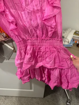 Love Shack Fancy Natasha Dress Mini thumbnail 3