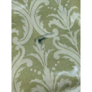 Anna Griffin Damask Craft Tote Bag Chartreuse Gold Laminated‎ Travel Luxury thumbnail 10