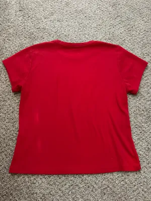 Cotton On Red 90s Baby Tee thumbnail 2
