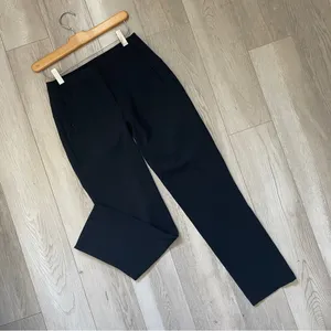 Lululemon Athleisure Pants on the move womens Black (size 2) office work travel thumbnail 7