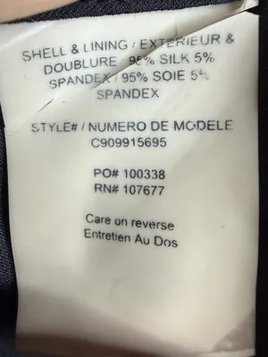 Alice + Olivia Silk Strapless Ruched Draped Mini Dress Black Size S thumbnail 8